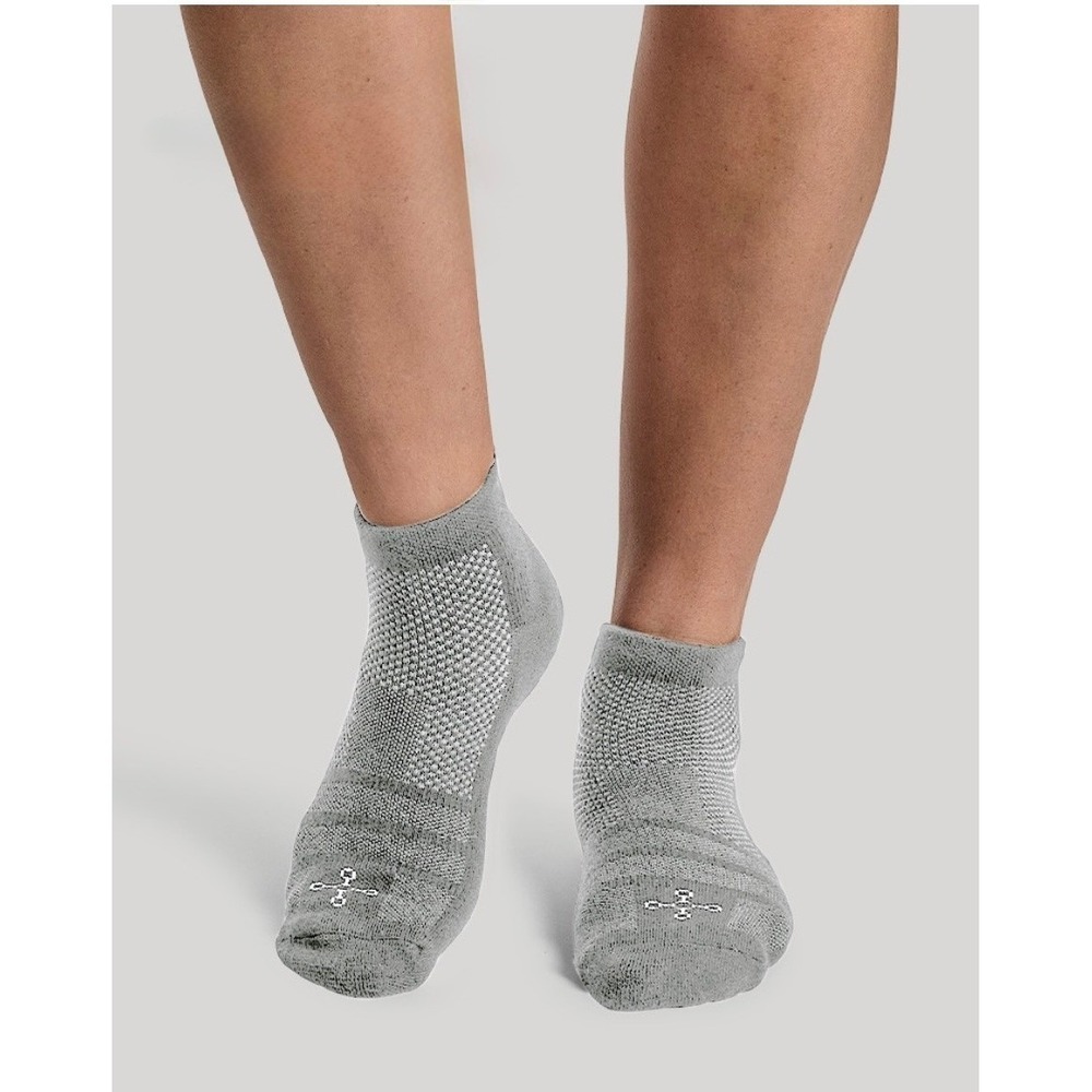 Tommie Copper Easy-On Compression Socks Women's Ankle Medium Dark Grey New nurse